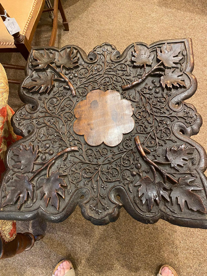 Anglo-Indian Carved Table