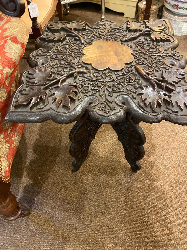 Anglo-Indian Carved Table