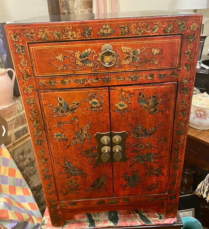 Decorated Oriental Cupboard