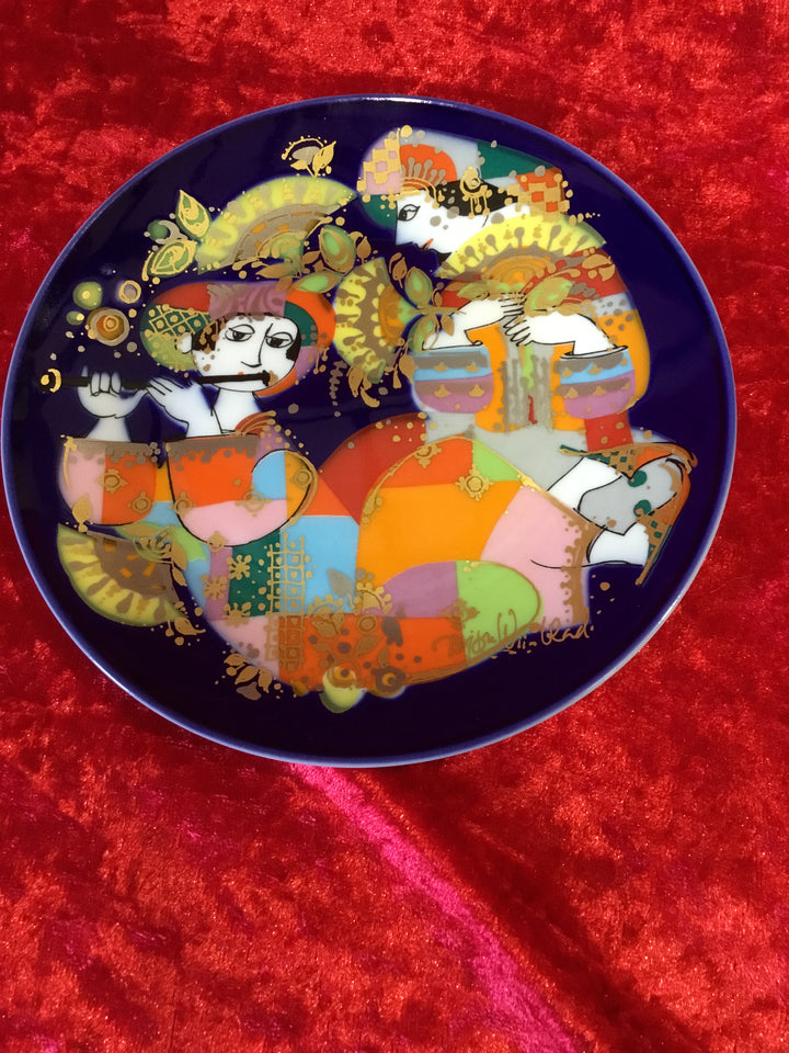 Oriental Night Music Plate.