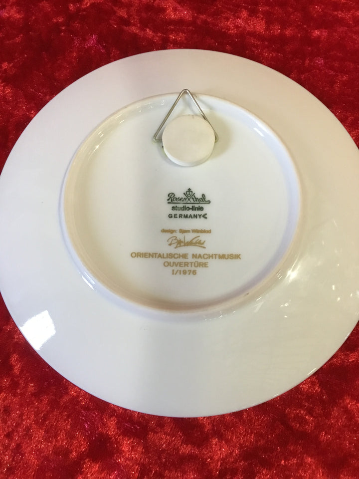 Oriental Night Music Plate.