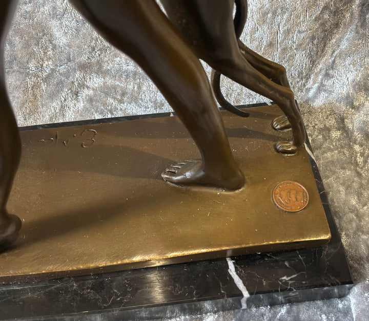Art Deco Style Bronze Figurine