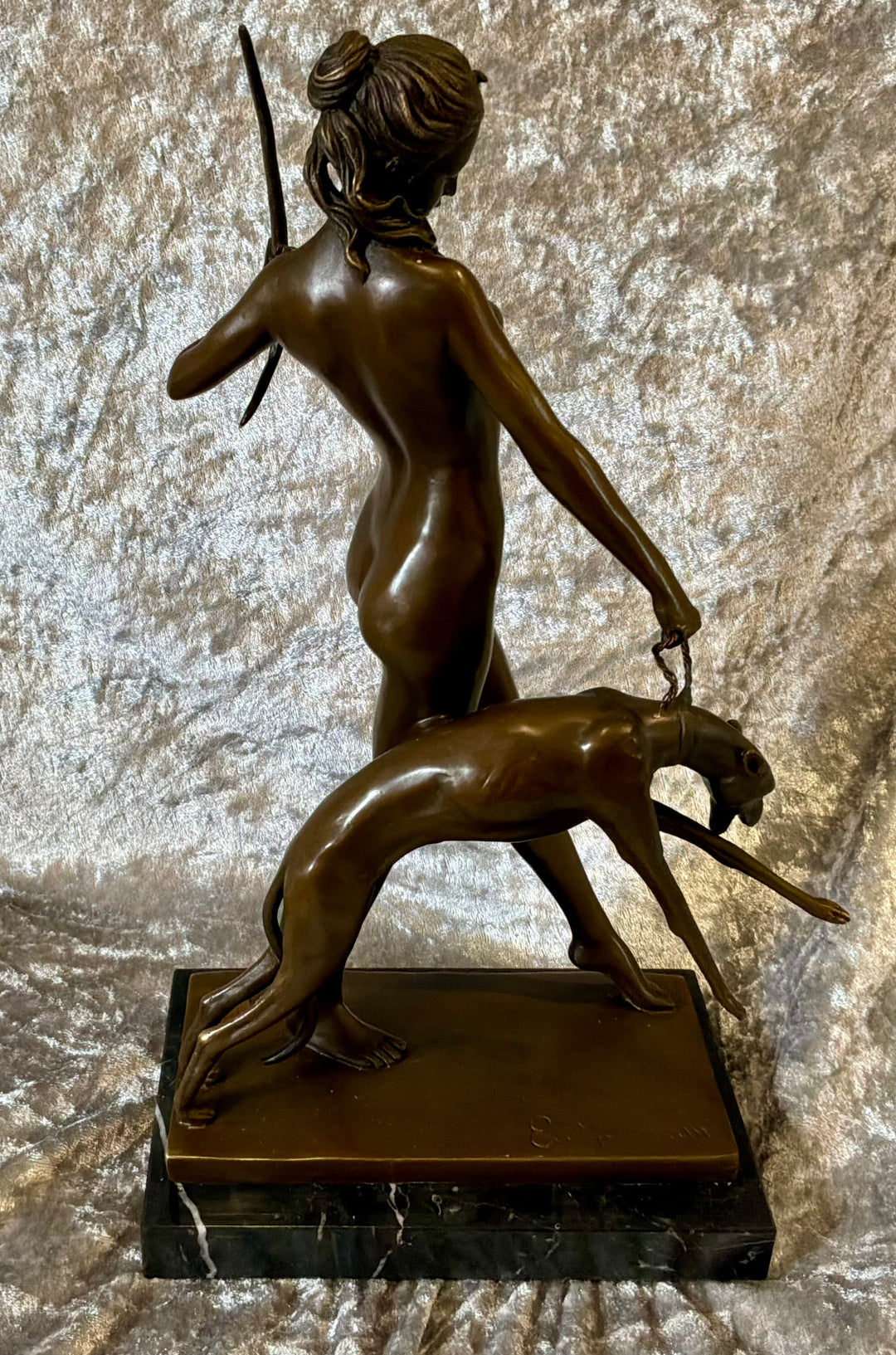 Art Deco Style Bronze Figurine
