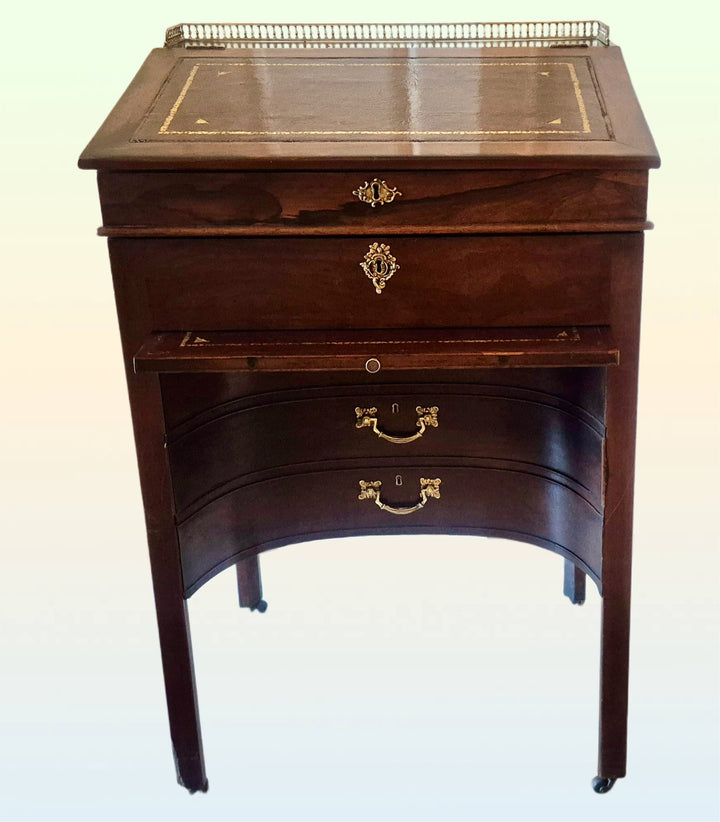 Unusual 19th Century Clerks Desk/Davenport