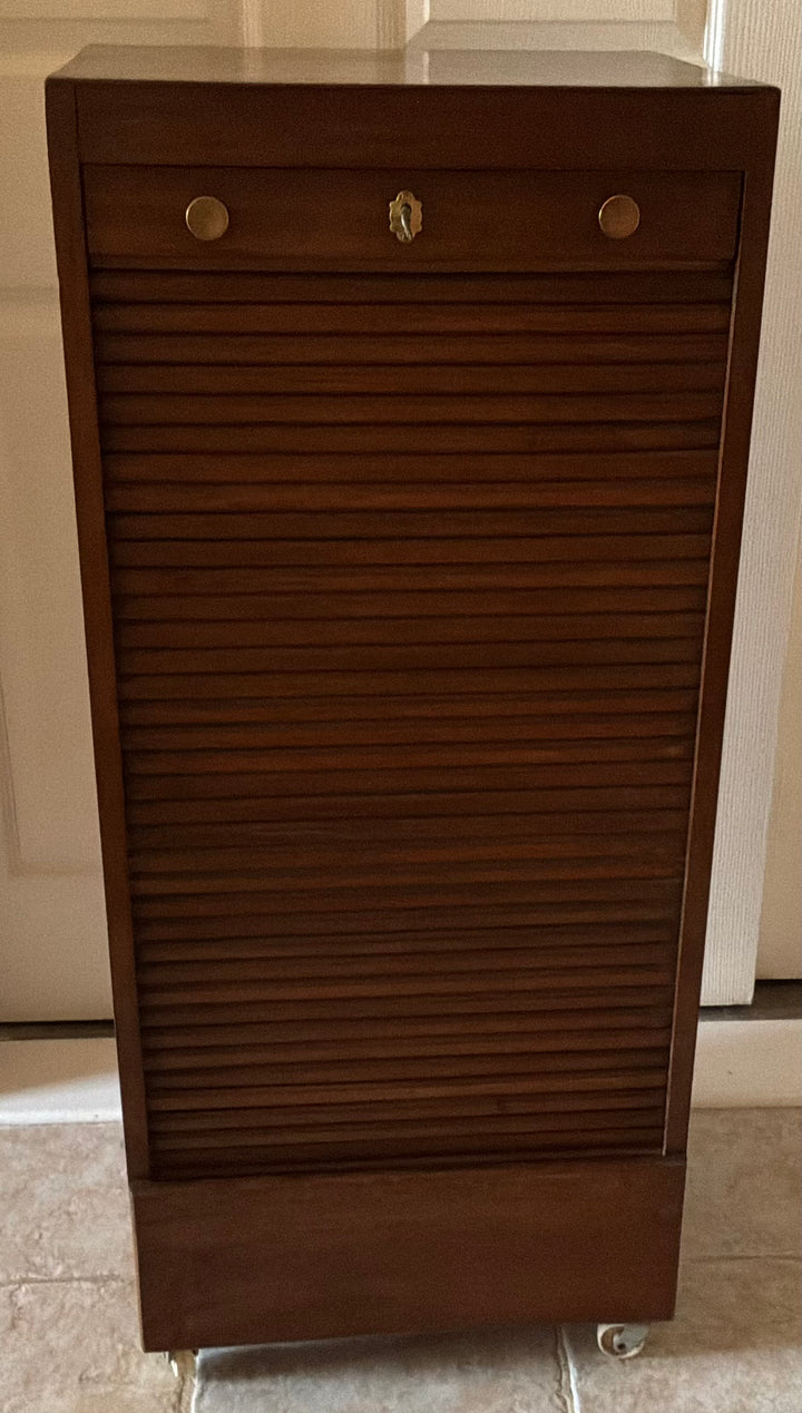 Mid 20th Century (1950) Tambour Cabinet