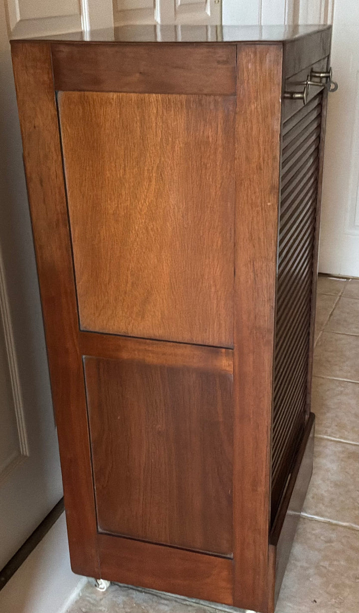 Mid 20th Century (1950) Tambour Cabinet