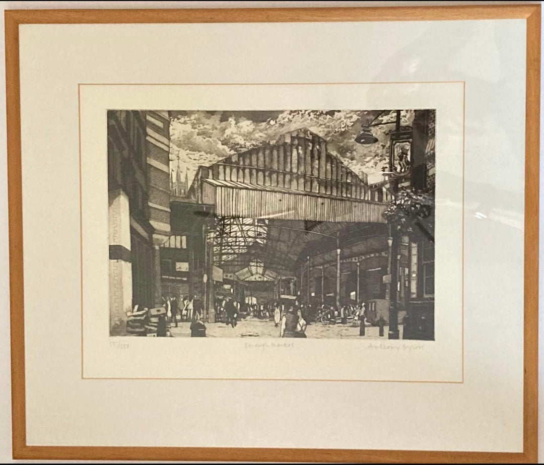 Borough Market in London by Anthony Dyson