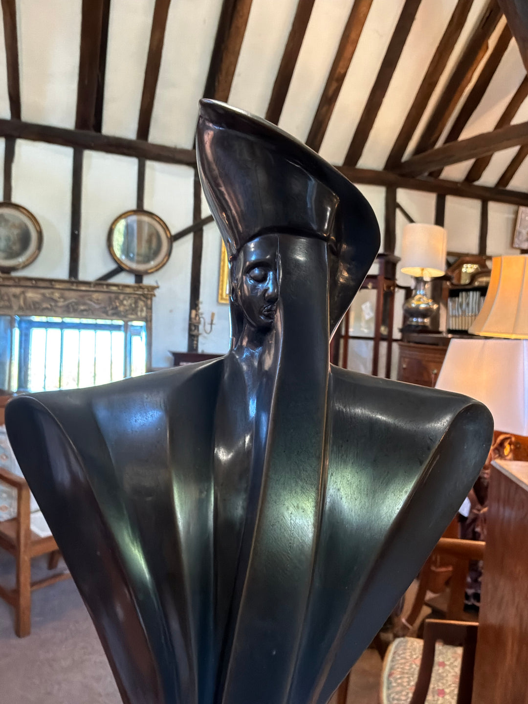 Modernist Furerative Cast Sculpture