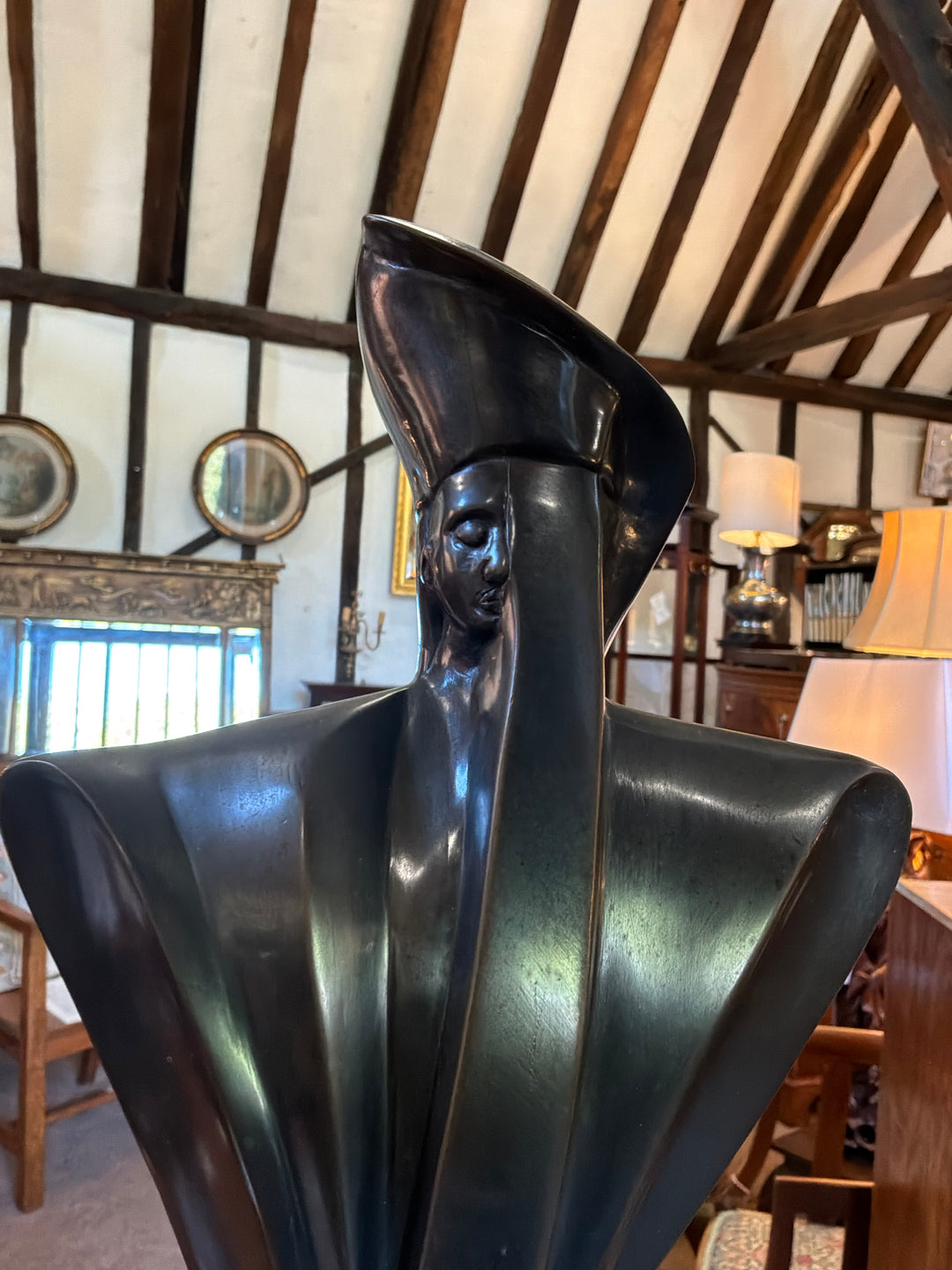 Modernist Furerative Cast Sculpture