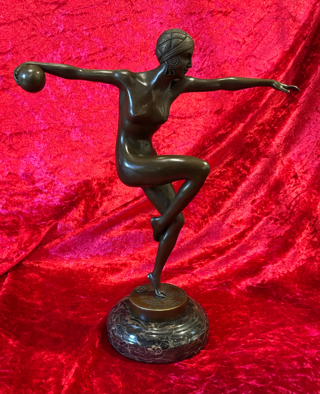 Bronze "Danseue La Boule"