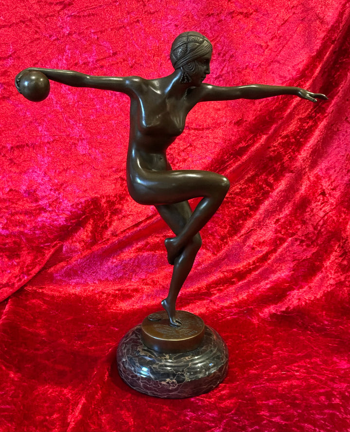Bronze "Danseue La Boule"
