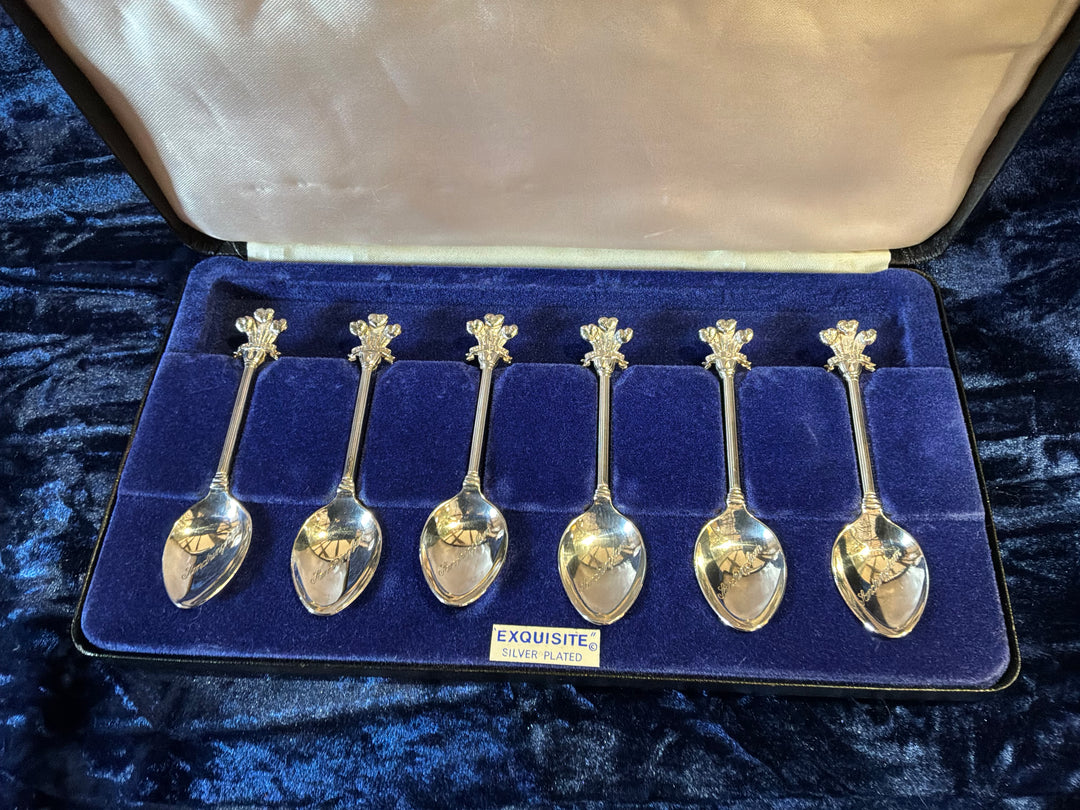 6. x epns Prince Of Wales Sandringham Spoons