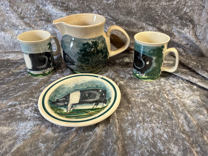 Selection Of Rye Pottery Ceramics.
