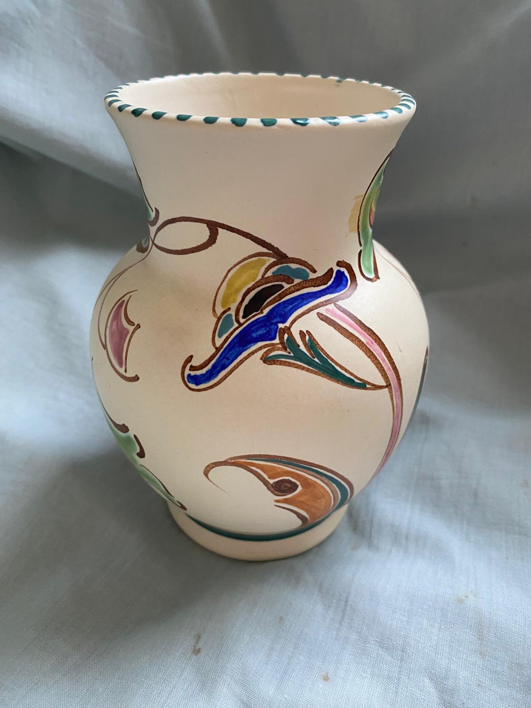 Honiton Pottery Vase.