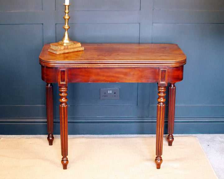 William IV Mahogany Tea Table (c.1830s)