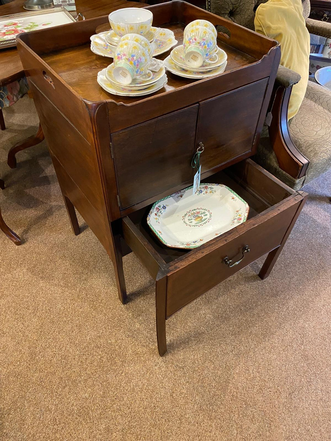 Mahogany Butler's Cabinet George III