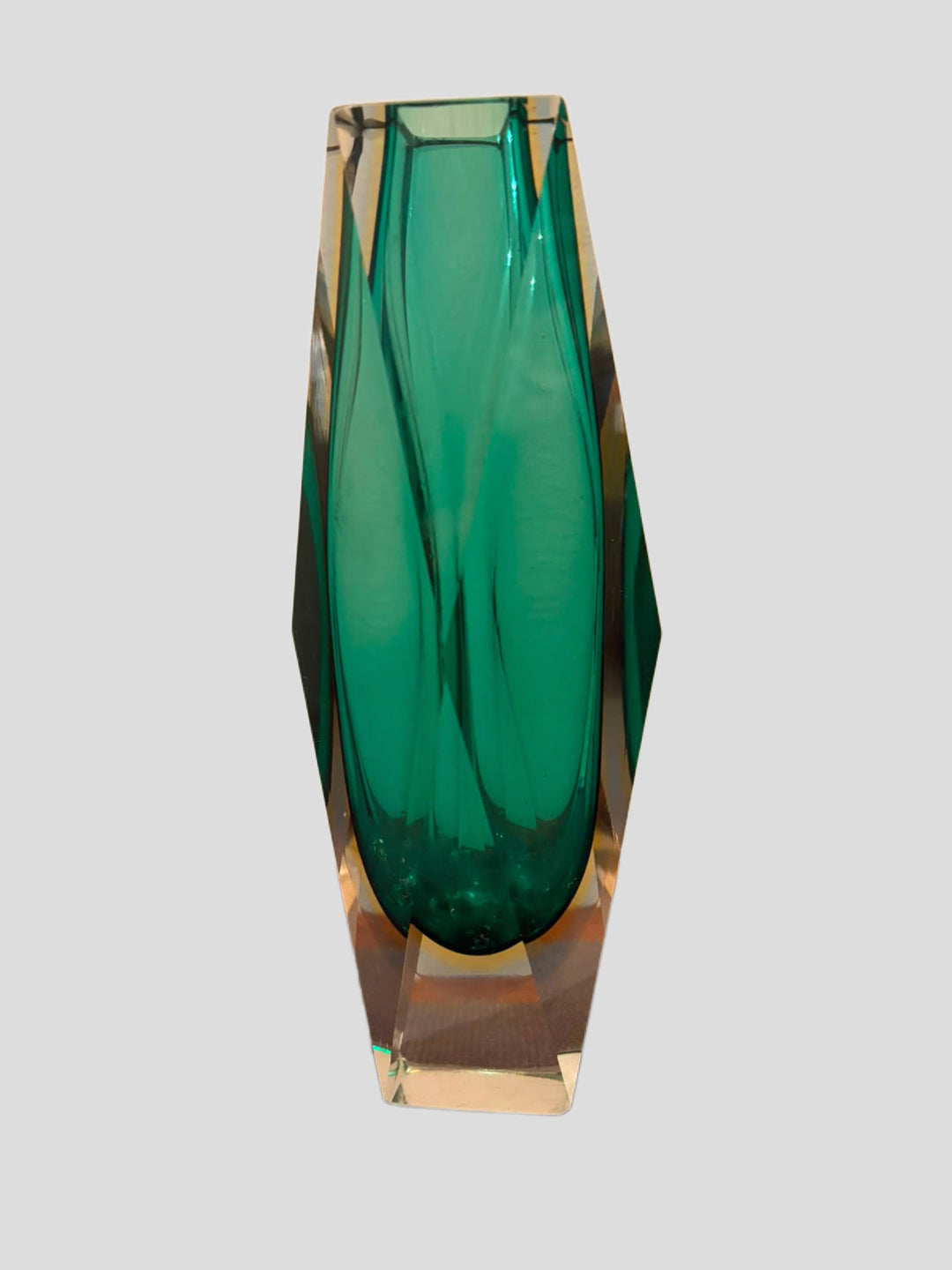 Murano Sommerso Studio Art Vase