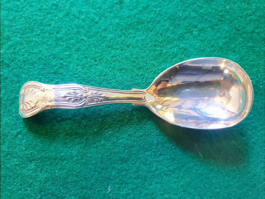 Victorian Silver Caddy Spoon