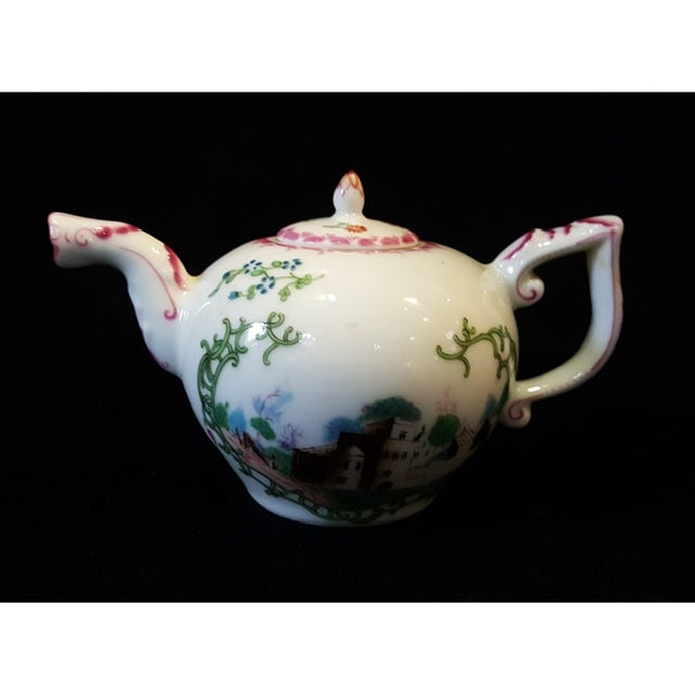 Miniature Porcelain Tea Pot.