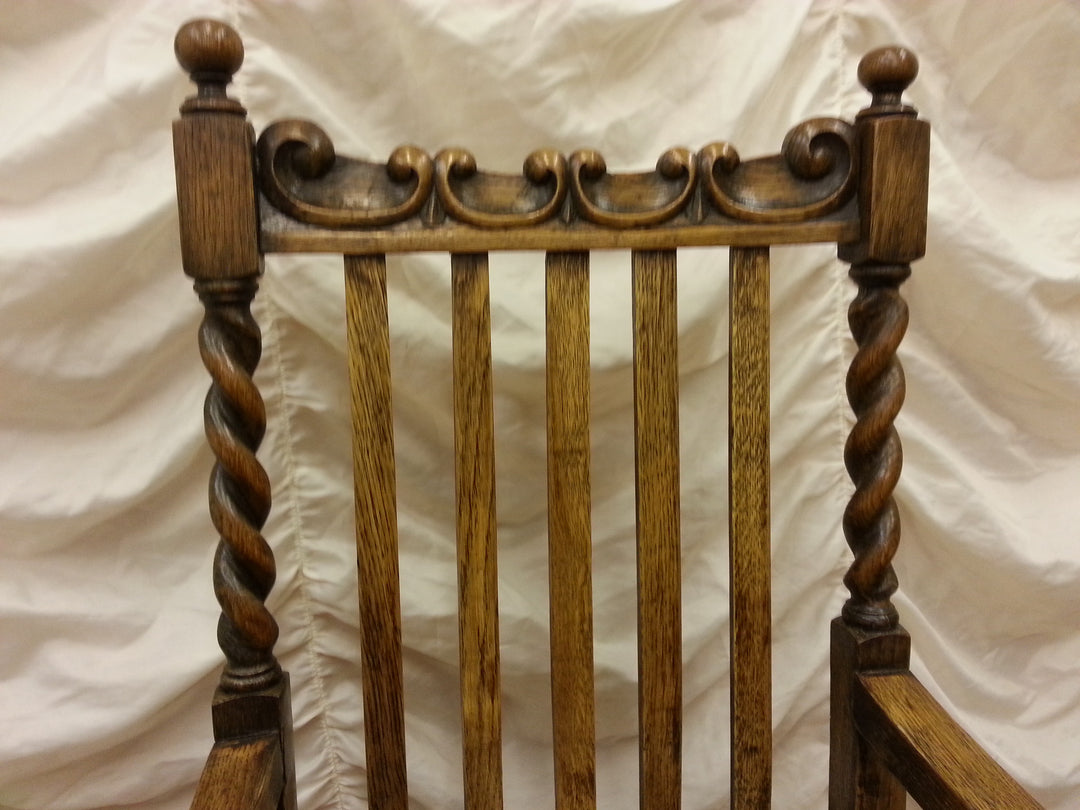 Tudor Style Oak Chairs