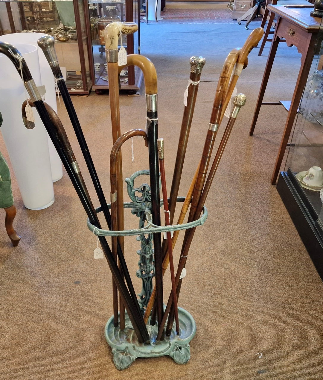 Selection Of Antique And Vintage Walking Sticks