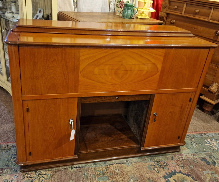 Stunning Walnut Drinks Cabinet