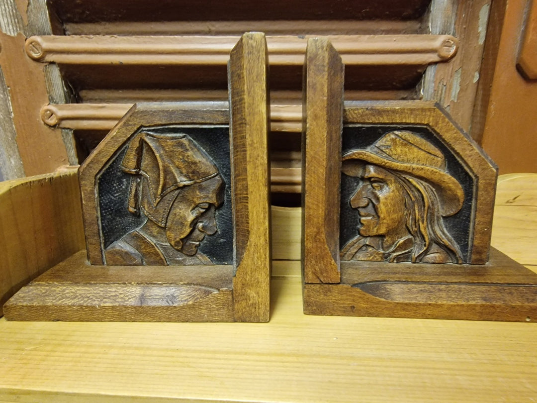 Pair Of French Bookends Oaks