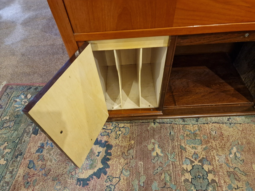 Stunning Walnut Drinks Cabinet