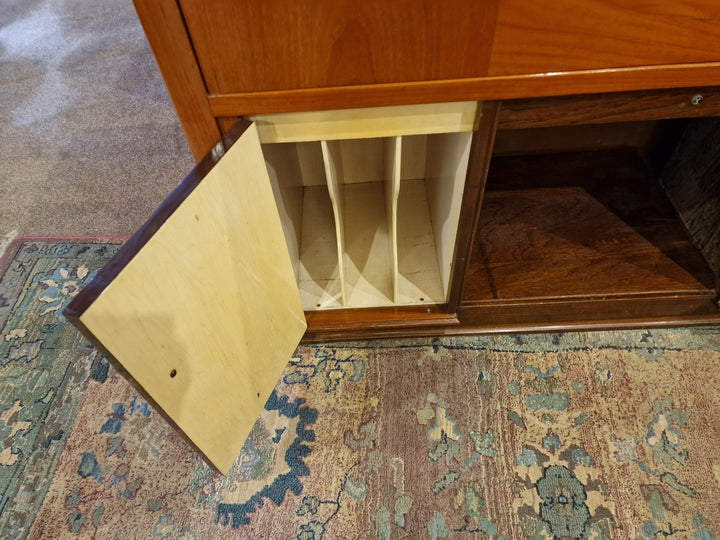 Stunning Walnut Drinks Cabinet