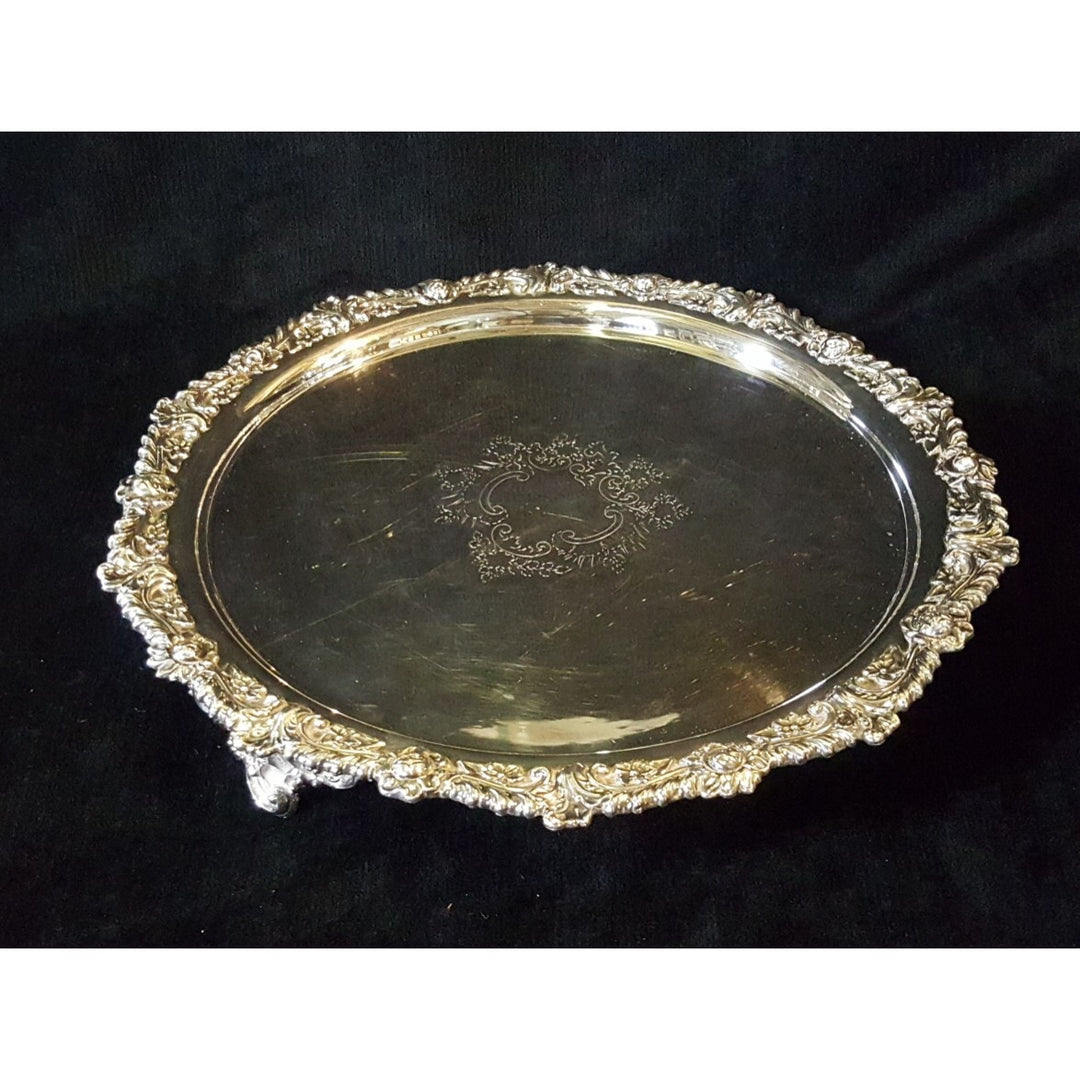 Silver Plated Salver