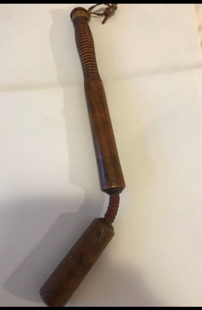 19th Century Wooden Naval Cosh – Bagham Barn Antiques