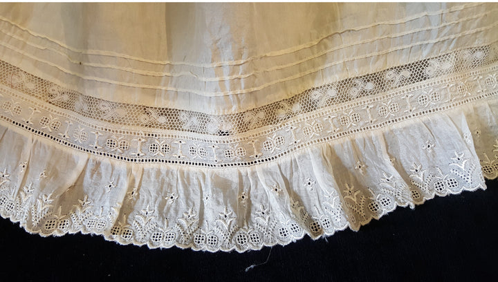 Silk Christening Gown.