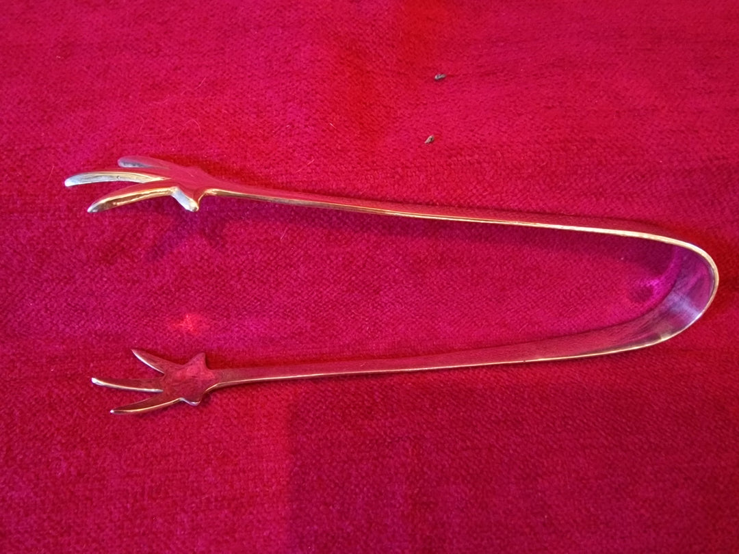 Vintage/Antique Silver Plated Ice Tongs