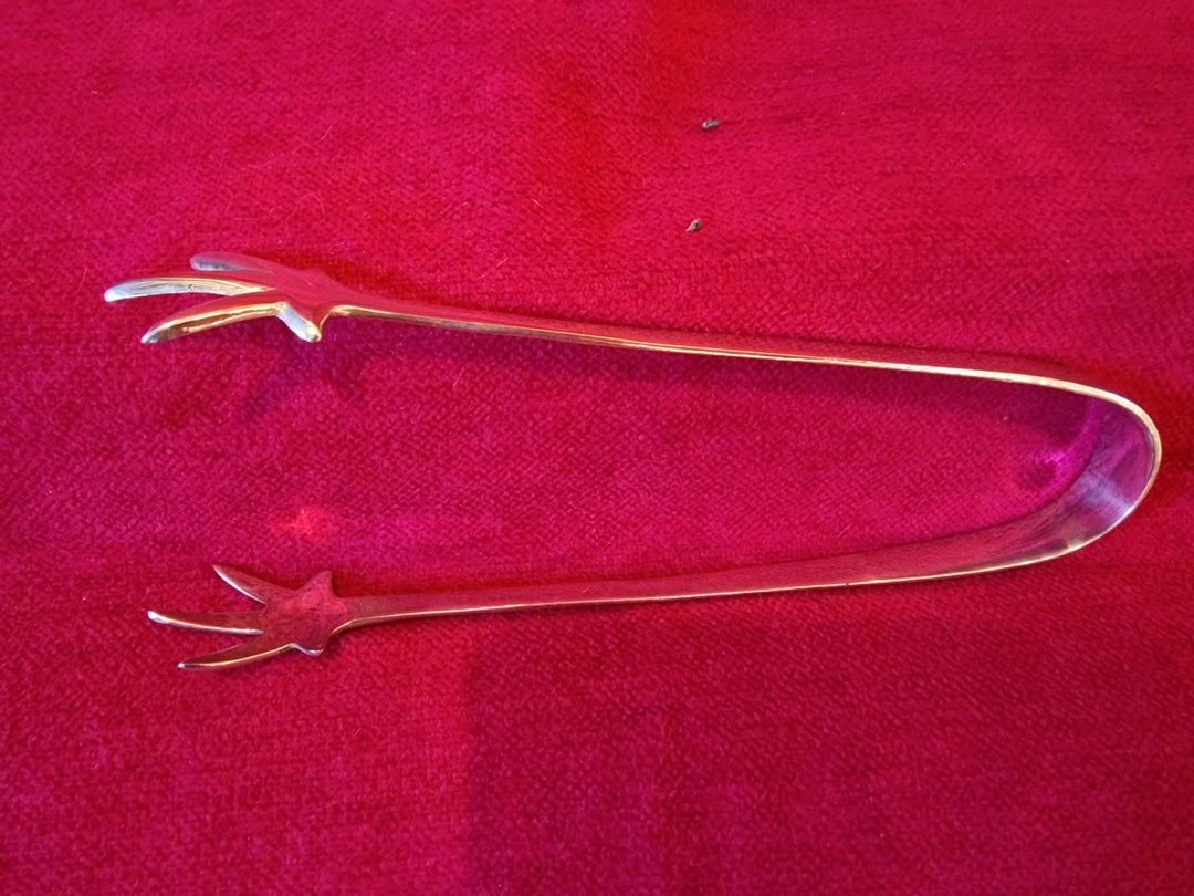 Vintage/Antique Silver Plated Ice Tongs