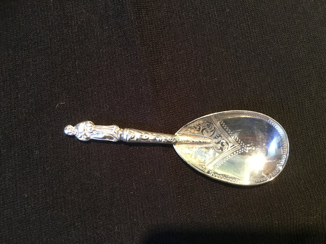 Apostle Silver Caddy Spoon