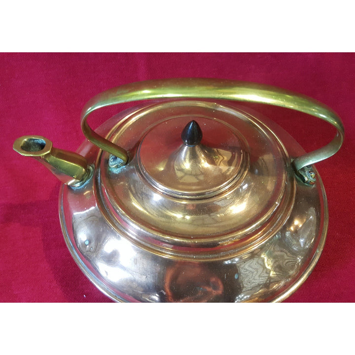 Copper And Brass Kettle.
