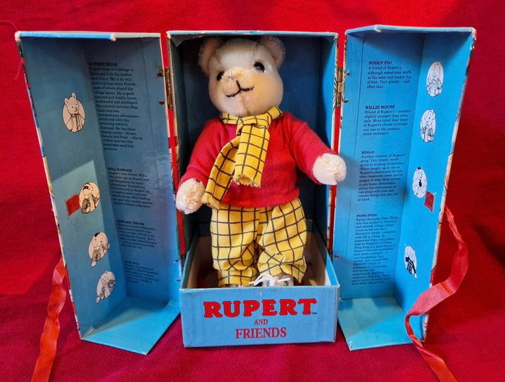 Merrythought Rupert Bear Limited Edition