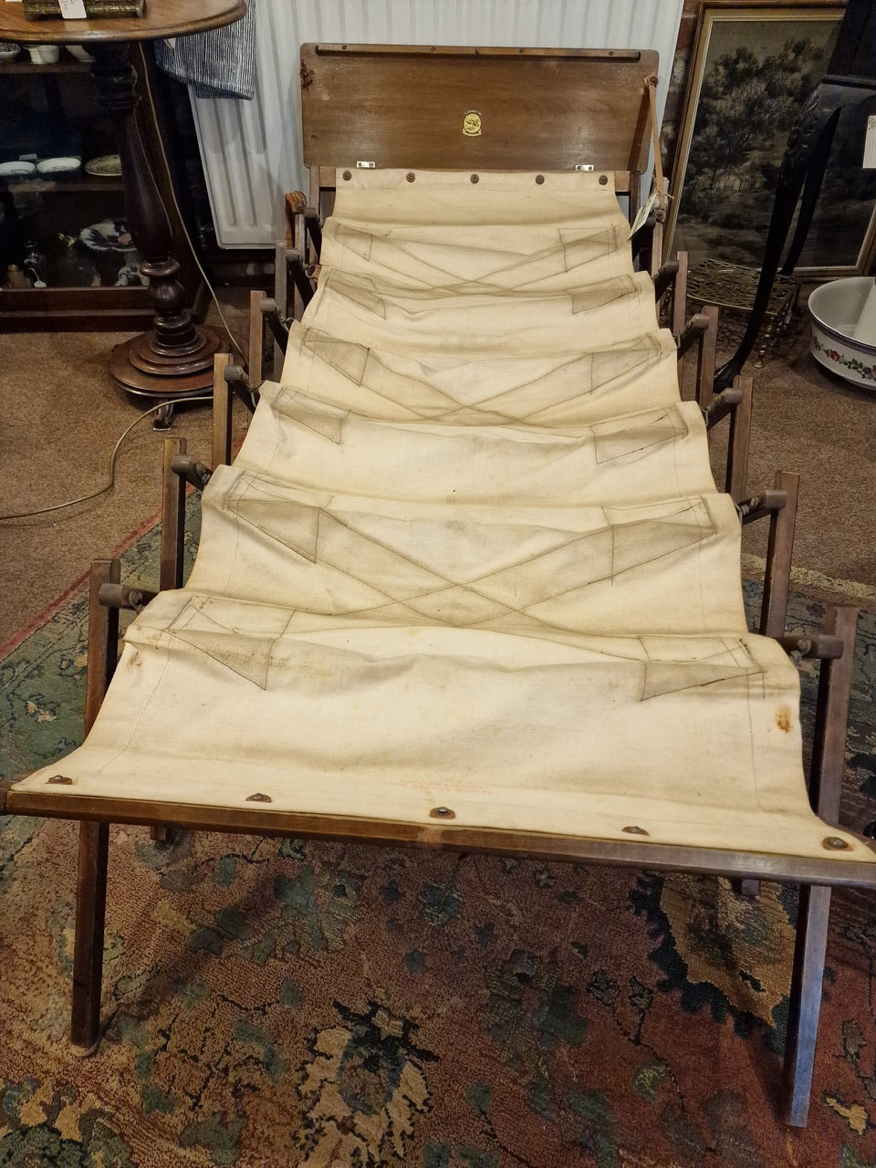 Military Campaign Bed/Table