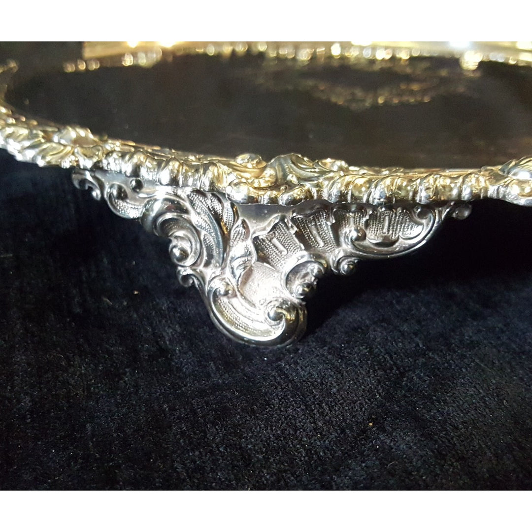 Silver Plated Salver