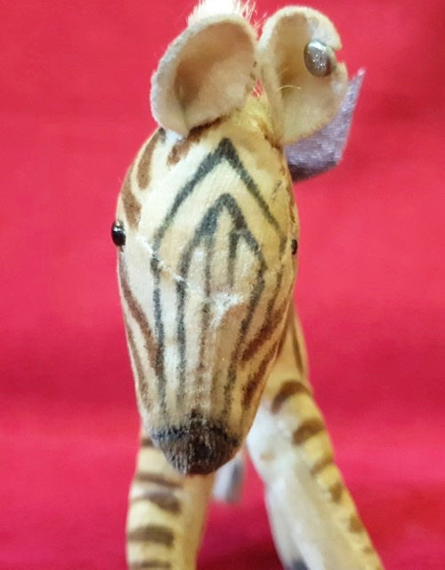 STEIFF Velvet Zebra