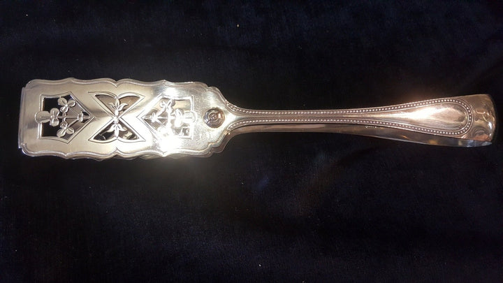 Silver Plated Asparagus Tongs