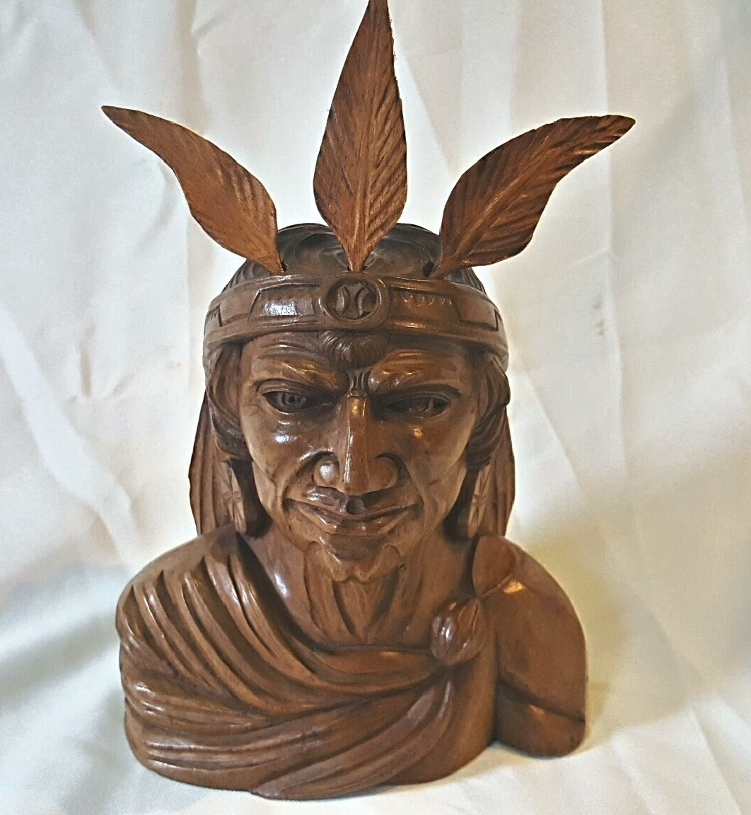 Carved Indian Head