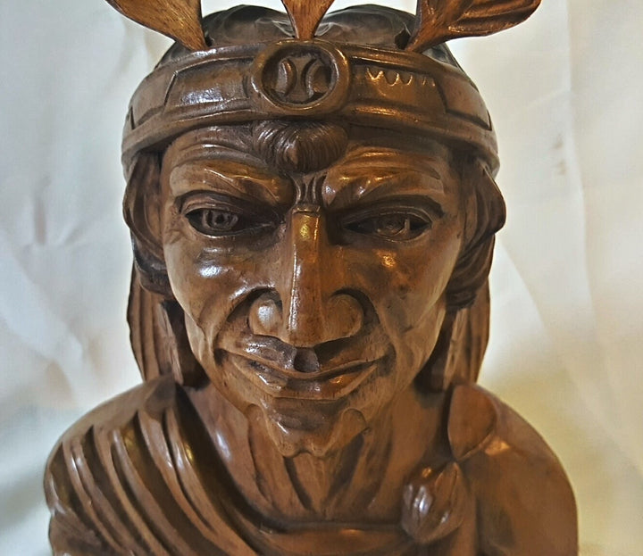 Carved Indian Head